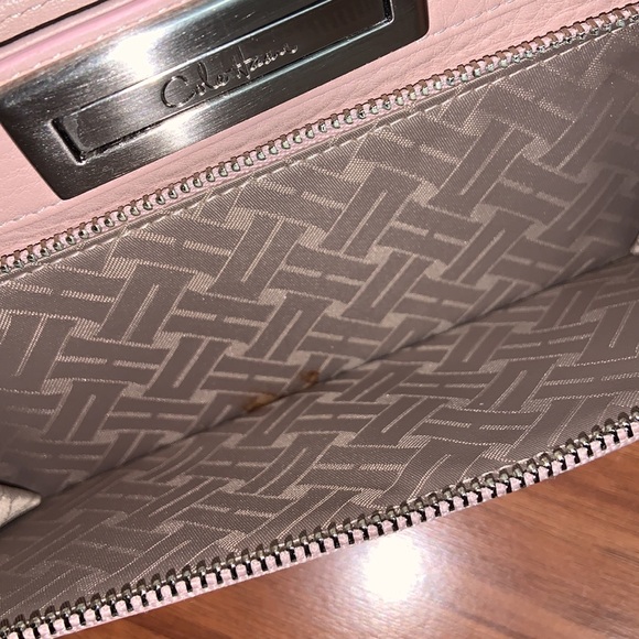 NWT Cole Haan Leather Wristlet Clutch